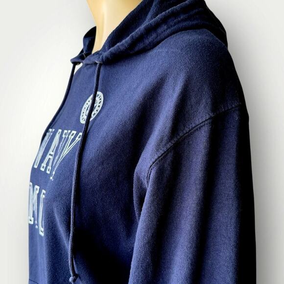 SOFFE Vintage United States Navy Mom Hoodie Sweatshirt Pullover Adult L Blue - Picture 8 of 13